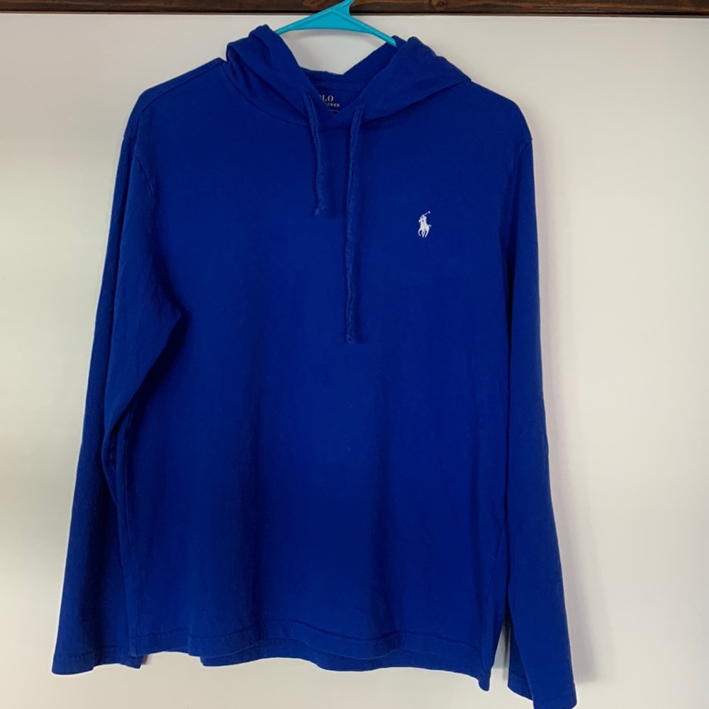 Ralph Lauren Polo Jersey Hooded Tee- Size M
